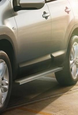 NissanQashqai(J10E)SideSteps,Aluminium2006-2013