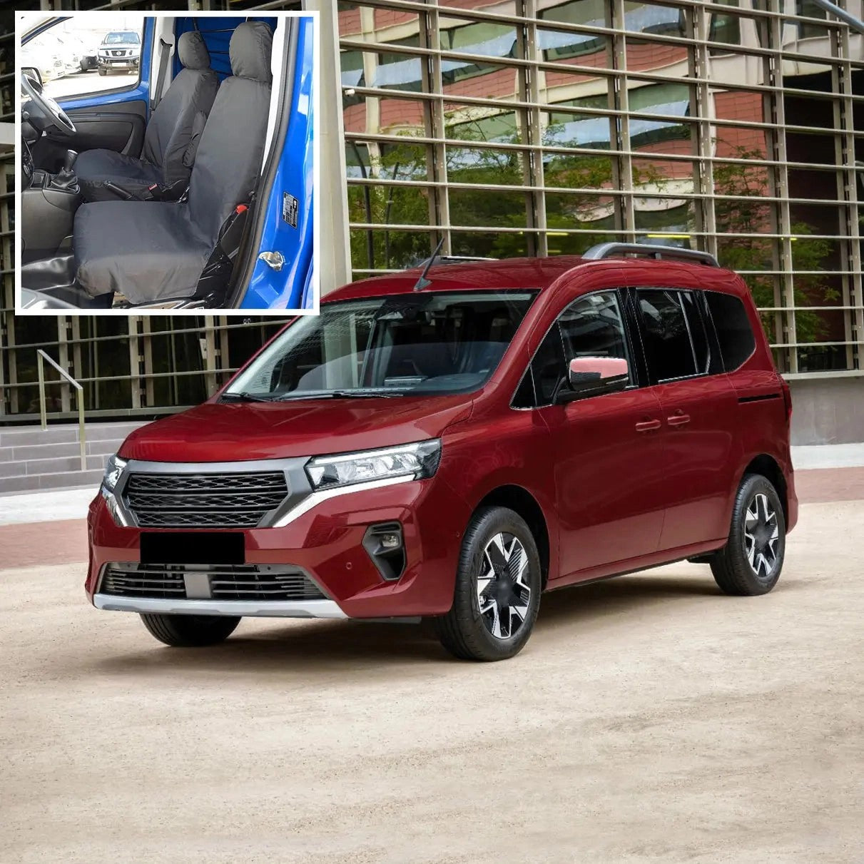 NissanTownstarSeatCoversTailoredPU(2022Onwards)