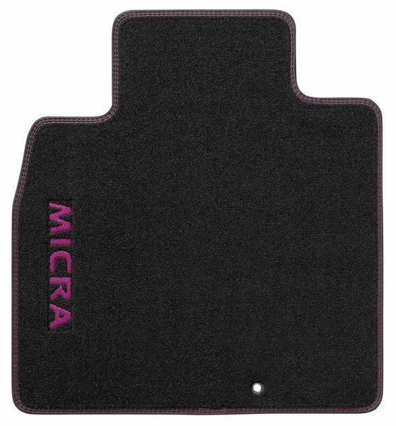 NissanVelourMats-Purple-MicraK13