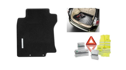 NissanX-Trail(T32)-ProtectionPack(Mats/Trunkliner/BumperUpperProtection/SafetyKit)