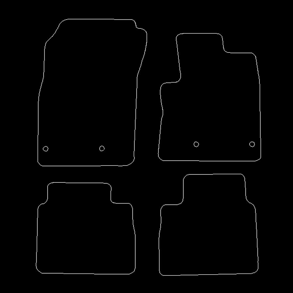 NissanXTrail2022toCurrentMildHybrid(T33)FloorMats