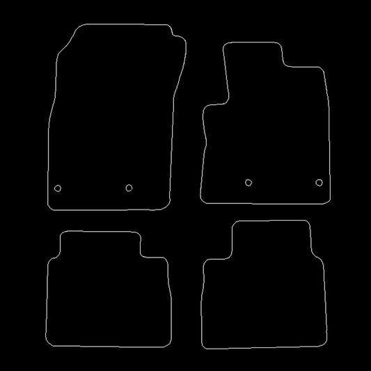 NissanXTrail2022toCurrentMildHybrid(T33)FloorMats