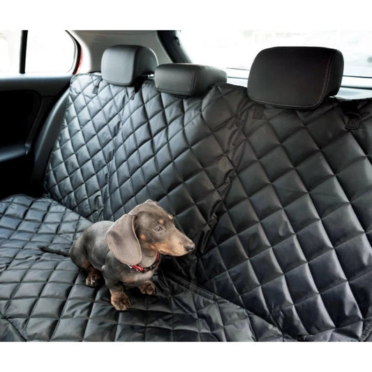 P1AutocareUniversalRearCarSeatPetHammock&SeatCover-Black