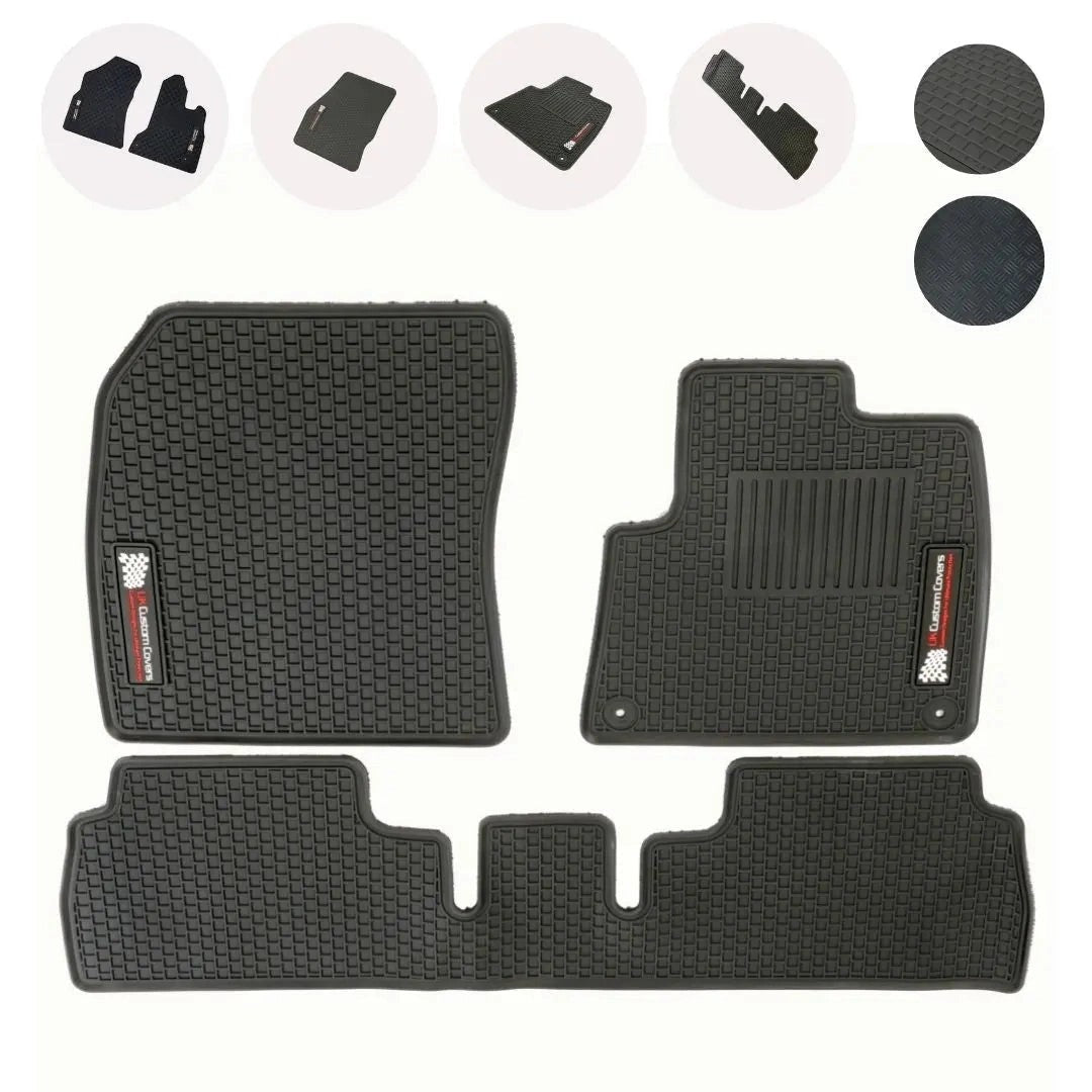 PeugeotPartnerRubberFloorMats(2008+)