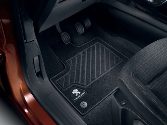 PeugeotRifter&Partner(K9)-Needle-PileFloorMats-Front