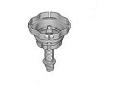 PeugeotSpareWheelSupportFixScrew