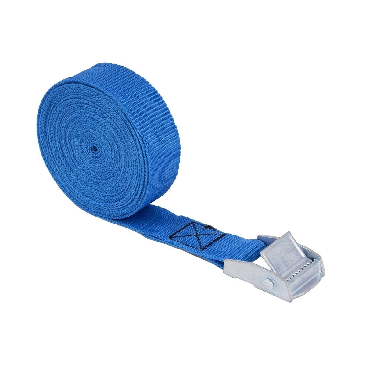 PolaireSingleBlueCamBuckleTieDownStrap25mmx5m