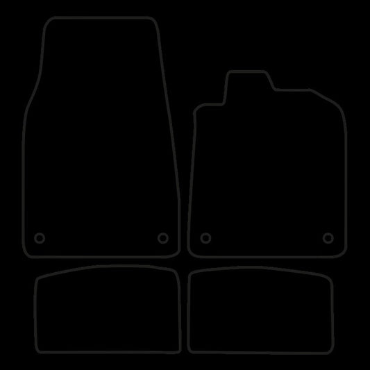 PorscheTaycan2019toCurrentFloorMats