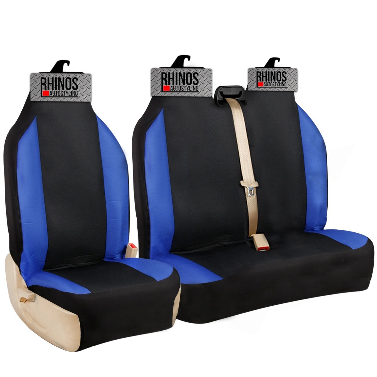 PREMIUMBLUEPATCHFABRICVANSEATCOVERS2+1Sale