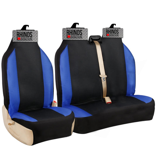 PREMIUMBLUEPATCHFABRICVANSEATCOVERS2+1Sale
