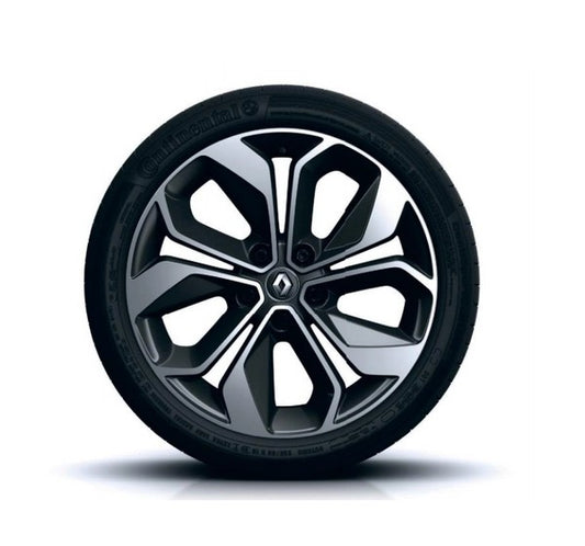 Renault18"GrandTourAlloyWheelRim-DiamondGrey-Megane"