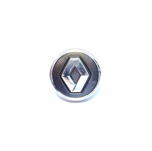 RenaultCentreCap,DarkGrey/ChromeSurroundx1