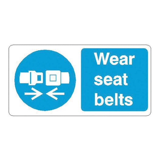 SeatBeltSign-200mmX100mm