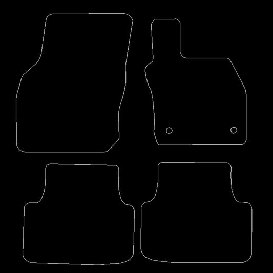SeatLeon2020toCurrentNonHybridFloorMats