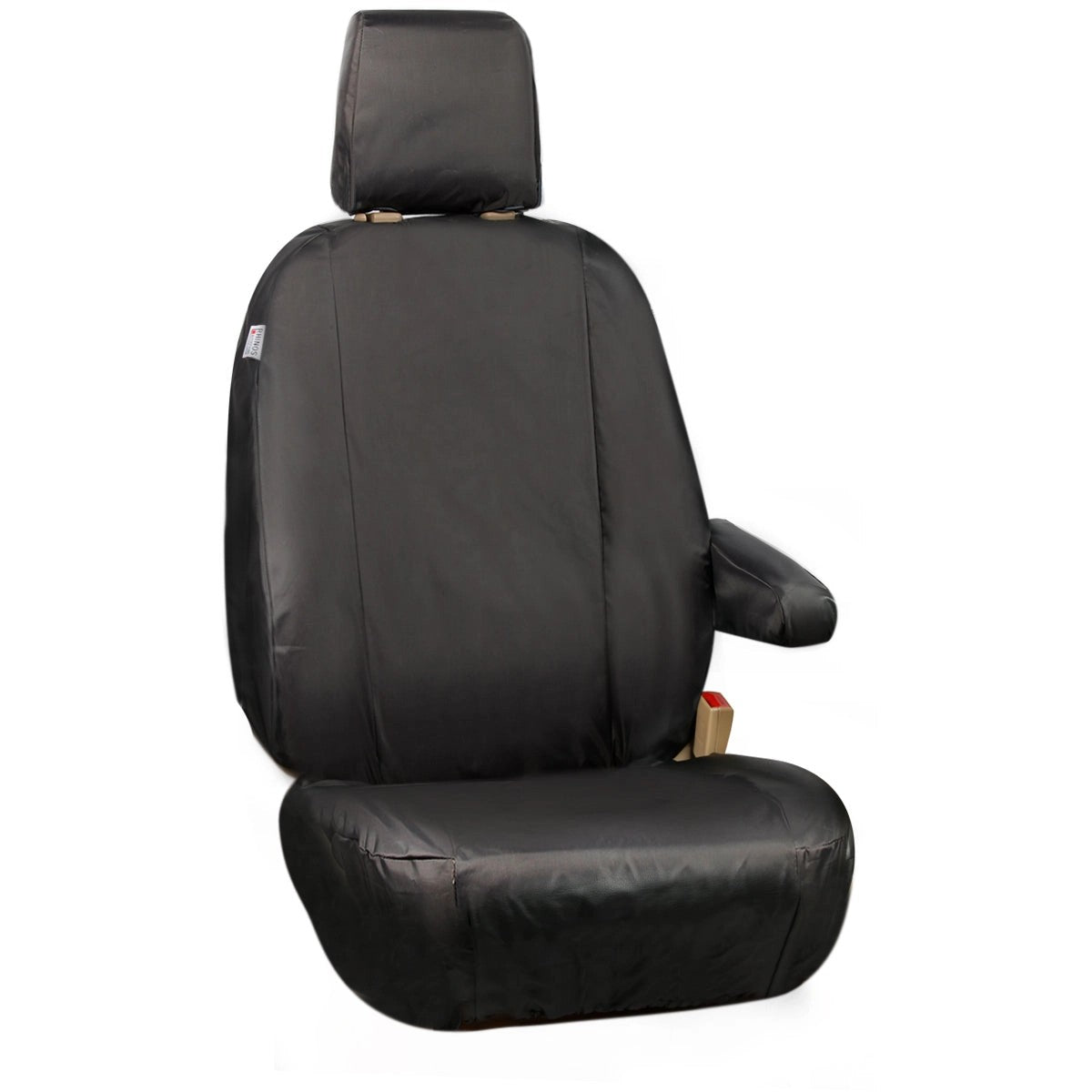SINGLEFORDTRANSITCUSTOM2013-2022FULLYTAILOREDVANDRIVERSEATCOVERBLACKSale