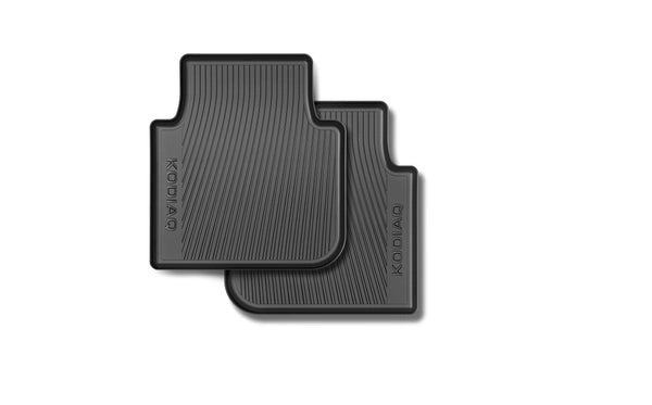SKODAAll-weatherinteriormats-rear,KODIAQ