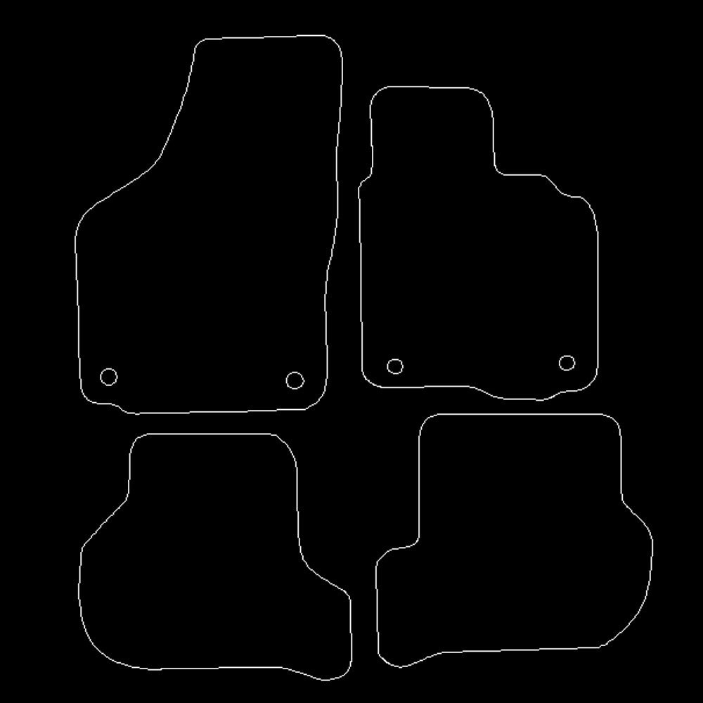 SkodaOctavia2007to2012Scout(4clipversion)FloorMats