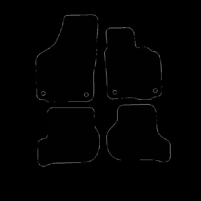 SkodaOctavia2008to2013FloorMats