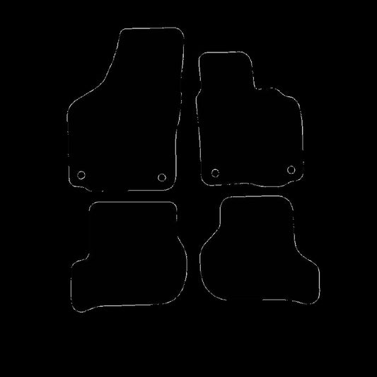 SkodaOctavia2008to2013FloorMats