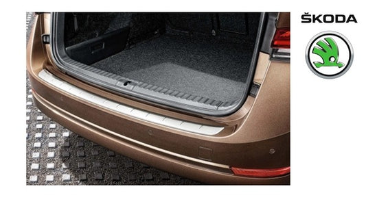 SKODAProtectivedecorativestripfortheloadingedge(Silver)