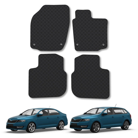 SkodaRapidCarMats(2012-2019)