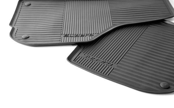 SKODARubberFloorMatsforSUPERBIIcars