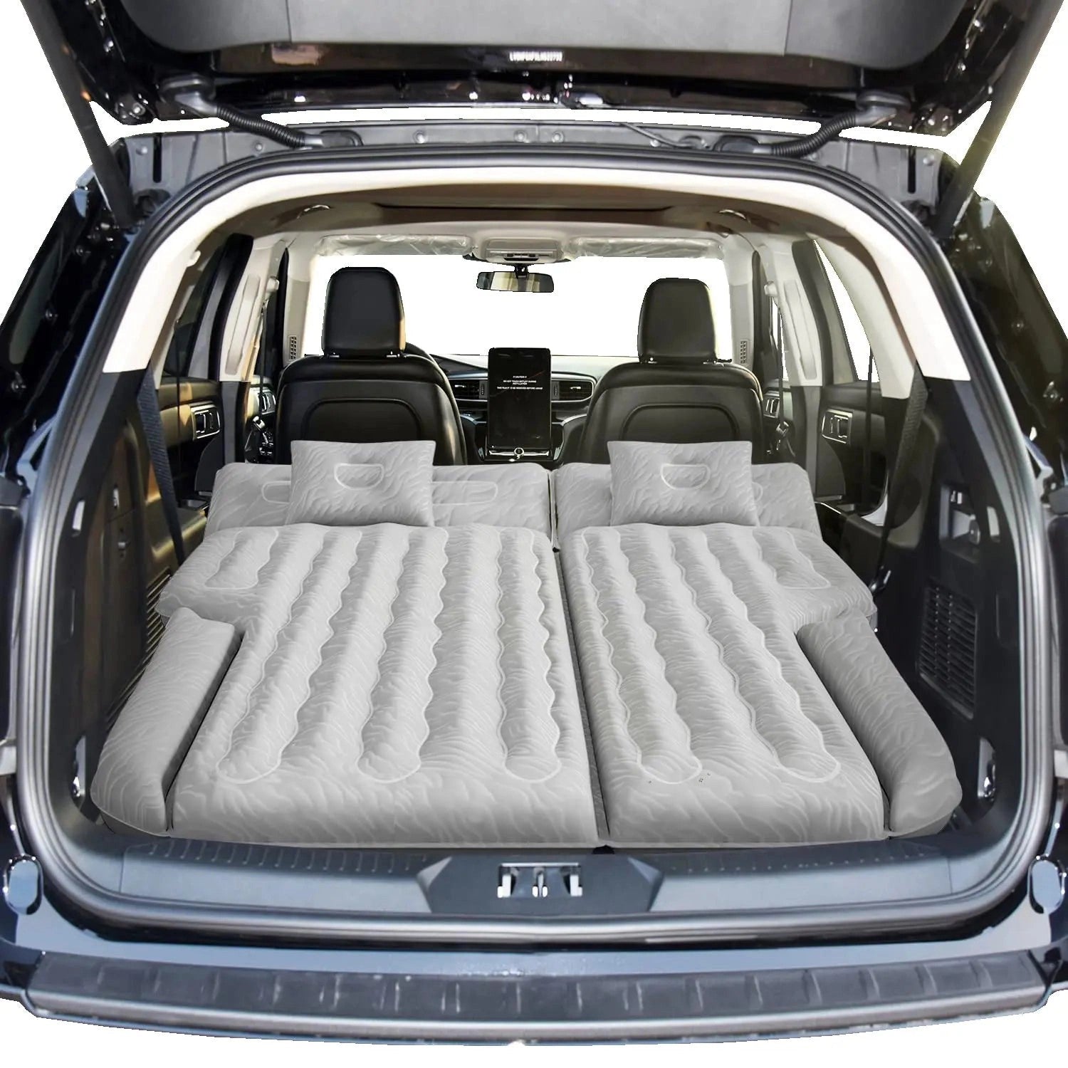 SUVCampingDoubleInflatableMattresses(185cmx140cm)WithPump