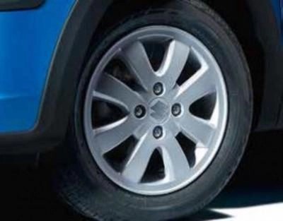 SuzukiCelerioAlloyWheelJUPITER14"SilverFinish"
