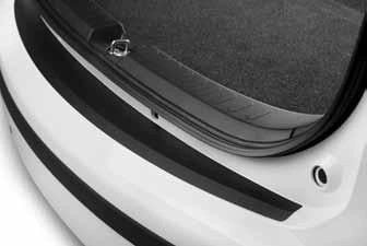 SuzukiSplashRearBumperProtectionSheet,Black