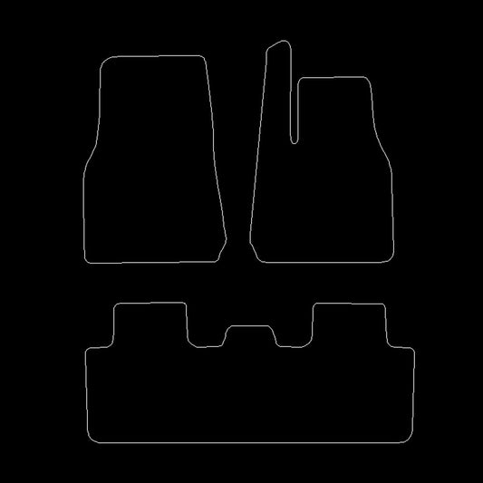 TeslaModelY2022to2025FloorMats