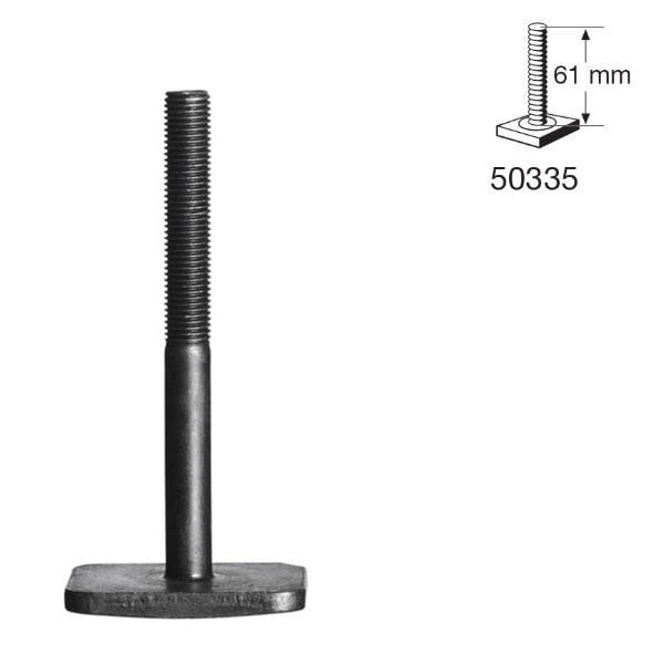 Thule50335ReplacementT-TrackBoltM6x61mmforProRide591,598