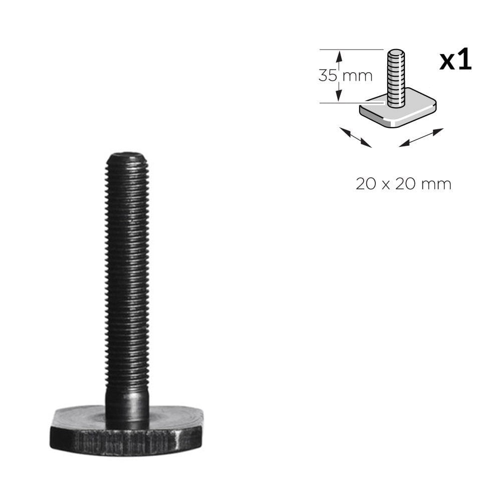 Thule50336ReplacementT-TrackBoltM6x35mmforProRide591,598,FreeRide532,OutRide561&UpRide599