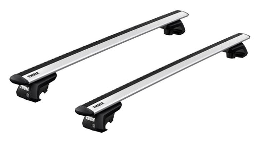 ThuleRoofRackforAUDIA6Allroad5-drEstate,2012-2018-RaisedRoofRails(WingBarEvoBars)