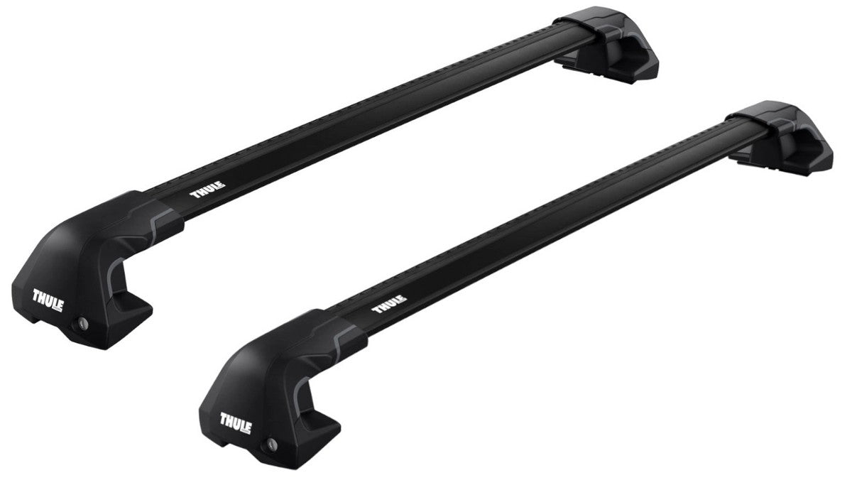 ThuleRoofRackforAUDIQ25-drSUV,2017on-NormalRoof(WingBarEdgeBars-Black)