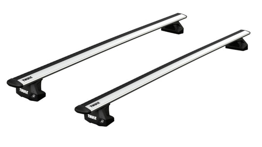ThuleRoofRackforBMW1-Series5-drHatchback,2012-2019-FixedPoints(WingBarEvoBars)