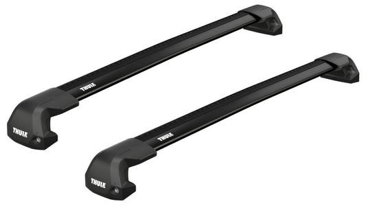 ThuleRoofRackforBMW1-Series5-drHatchback,2012-2019-FixedPoints(WingBarEdgeBars-Black)