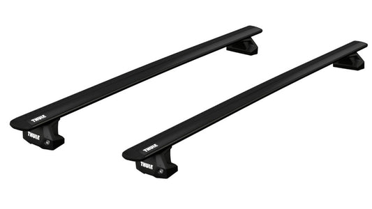 ThuleRoofRackforBMW1-Series5-drHatchback,2025on-FixedPoints(WingBarEvoBars-Black)