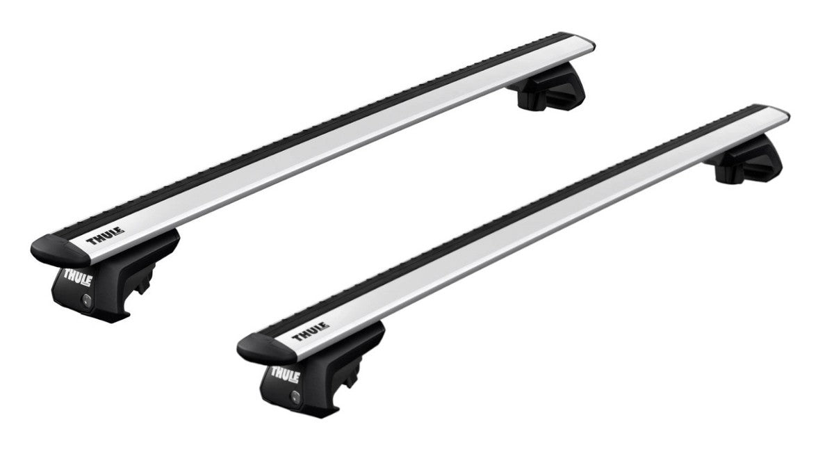 ThuleRoofRackforBMW3-SeriesTouring5-drEstate,2005-2011-RaisedRoofRails(WingBarEvoBars)