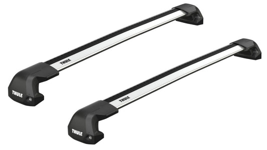 ThuleRoofRackforBMW4-Series2-drCoupe,2021on-FixedPoints(WingBarEdgeBars-Aluminium)