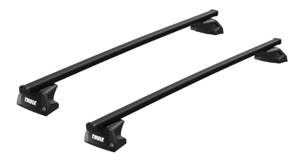ThuleRoofRackforBMW5-SeriesTouring5-drEstate,2024on-FlushRails(SquareBarEvoRoofBars)