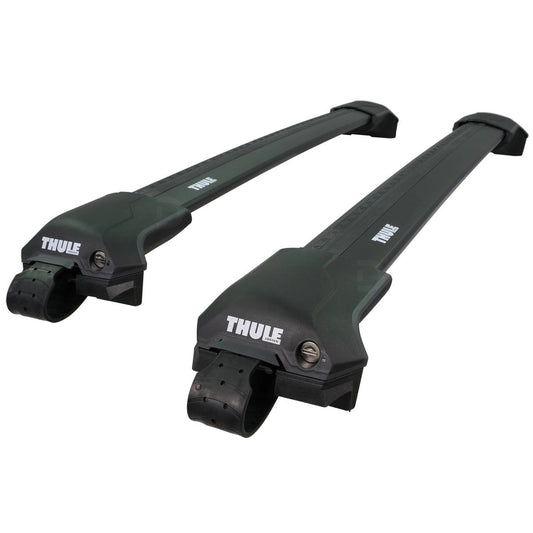 ThuleWingBarEdgeBlackAluminiumRoofBarstofitNissanQashqaiMk.22014-2021(OpenRoofRails)