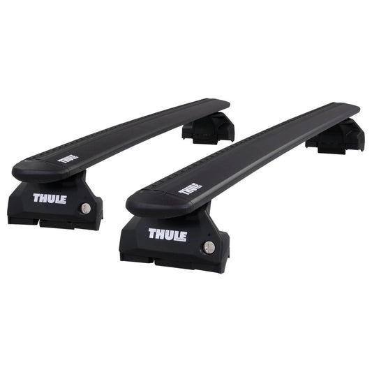 ThuleWingBarEvoBlackAluminiumRoofBarstofitPeugeotRifter2018-2026(FixedPointRoof)