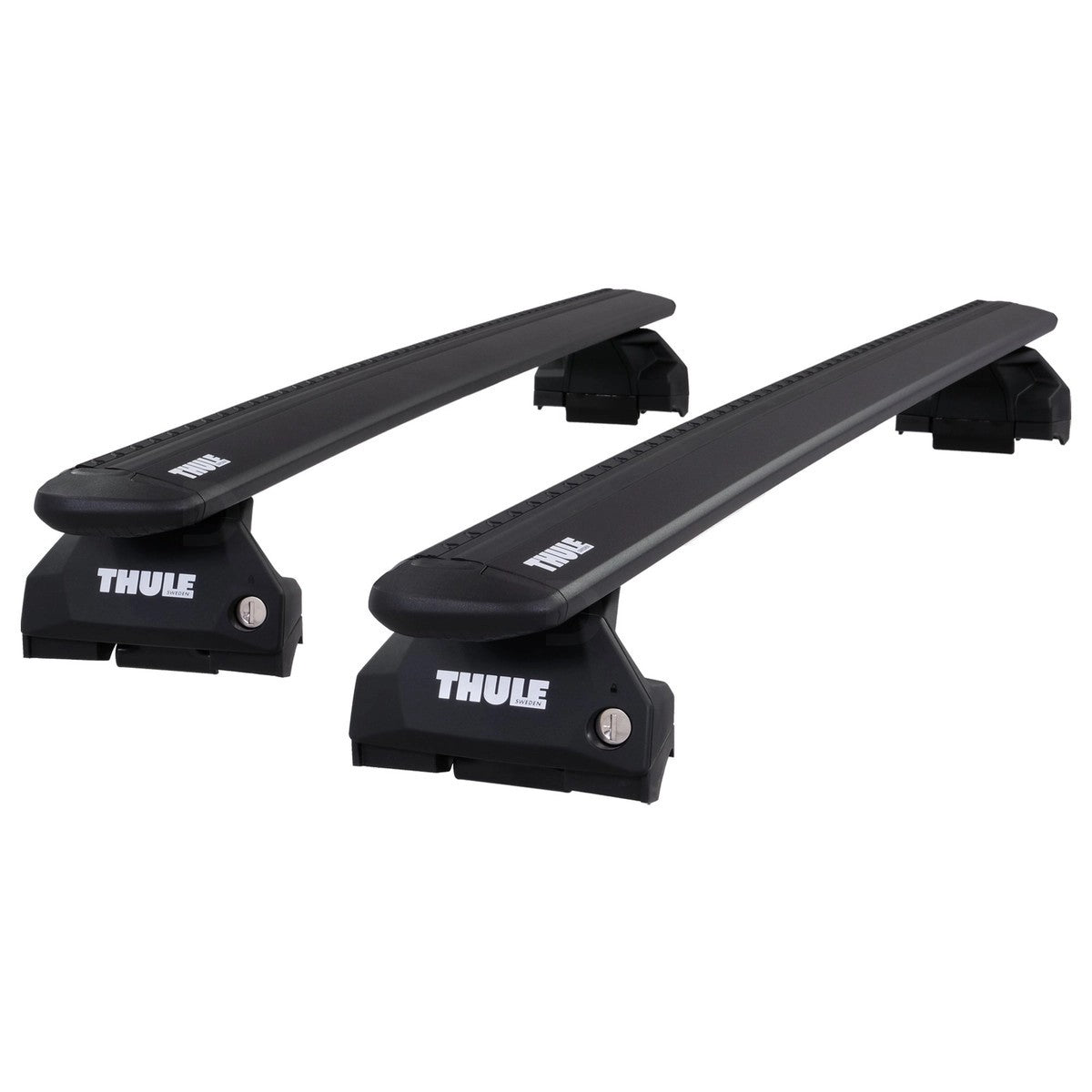 ThuleWingBarEvoBlackAluminiumRoofBarstofitMercedesAClassHatchback(W177)2018-2026(FixedPointRoof)