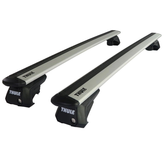 ThuleWingBarEvoSilverAluminiumRoofBarstofitVolkswagenT-Roc2018-2025(OpenRoofRails)
