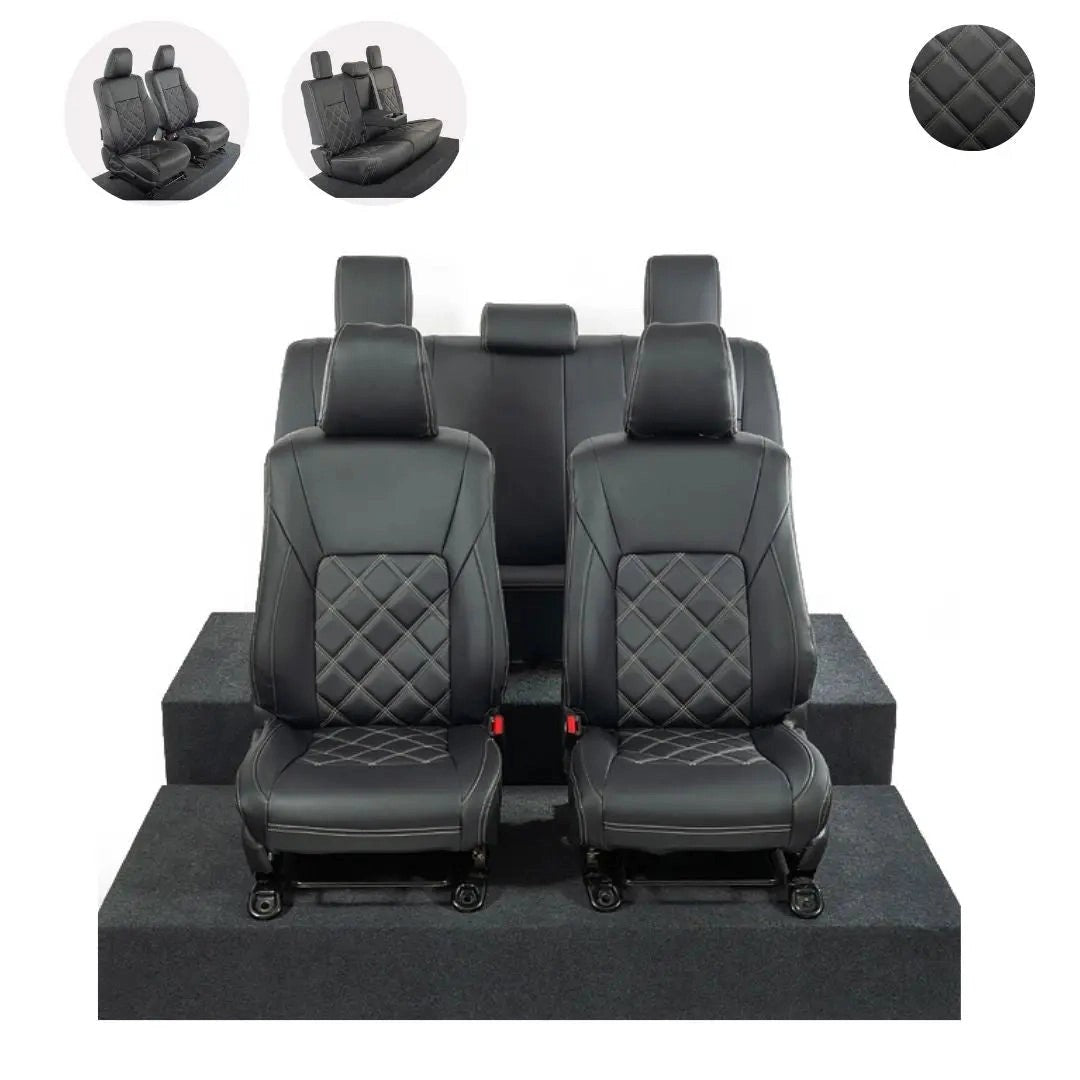 ToyotaHiluxSeatCoversTailoredLeatherette2016+