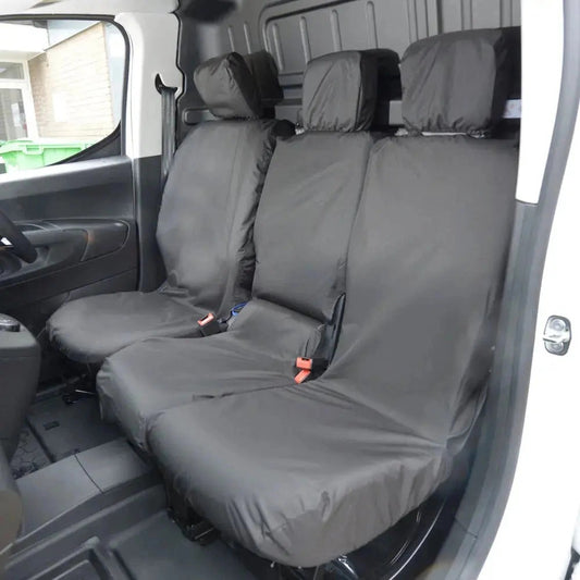 ToyotaProaceCityVersoSeatCoversCotton-BackedPU2018+