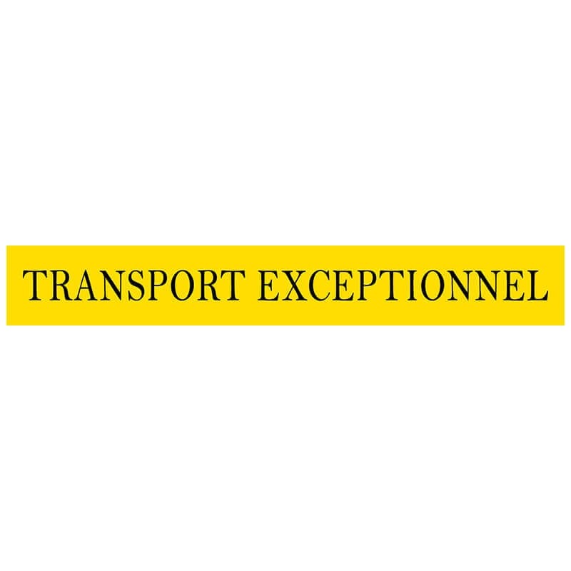 TransportExceptionnelSign1900mmX300mm