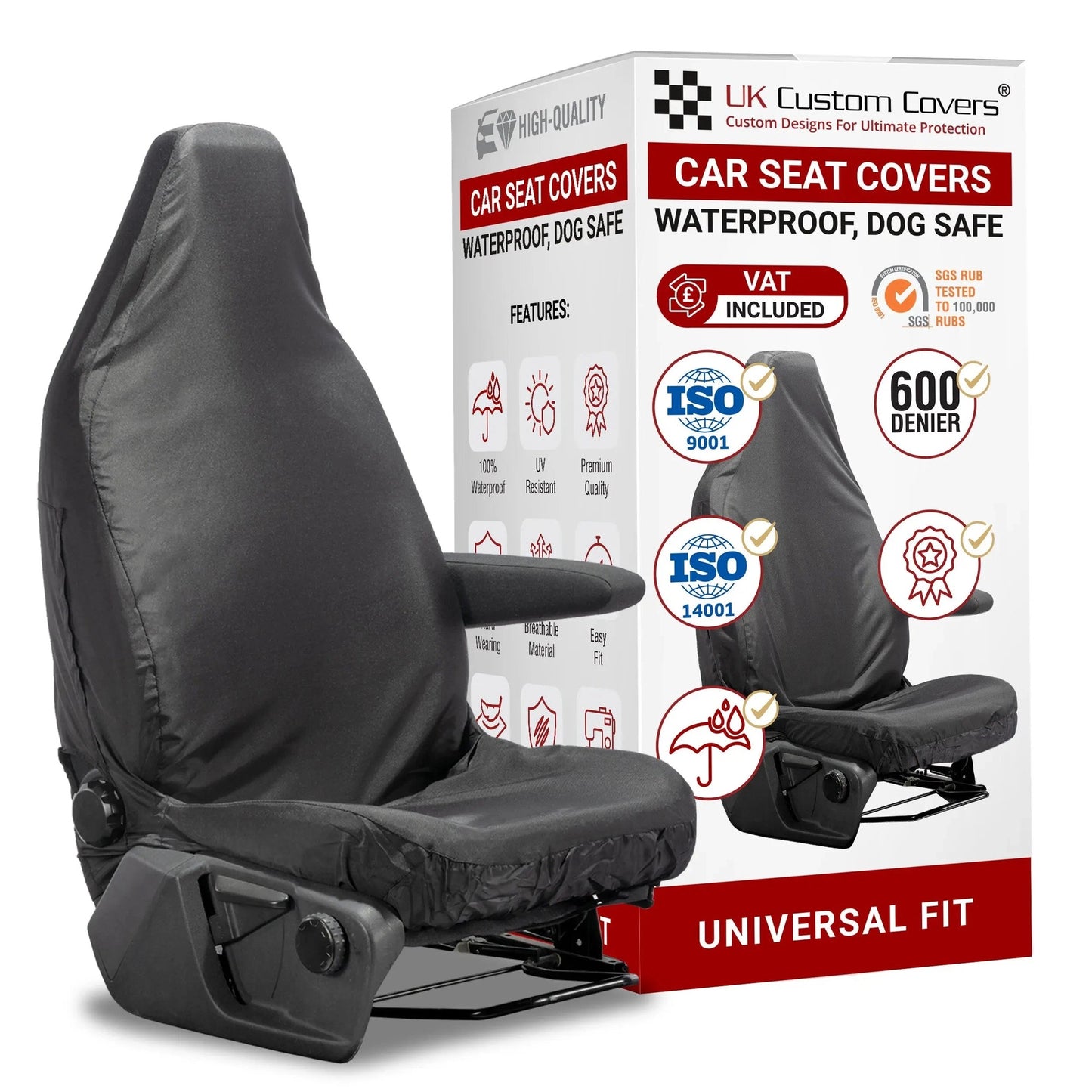 UniversalCarSeatCoversWaterproofPU