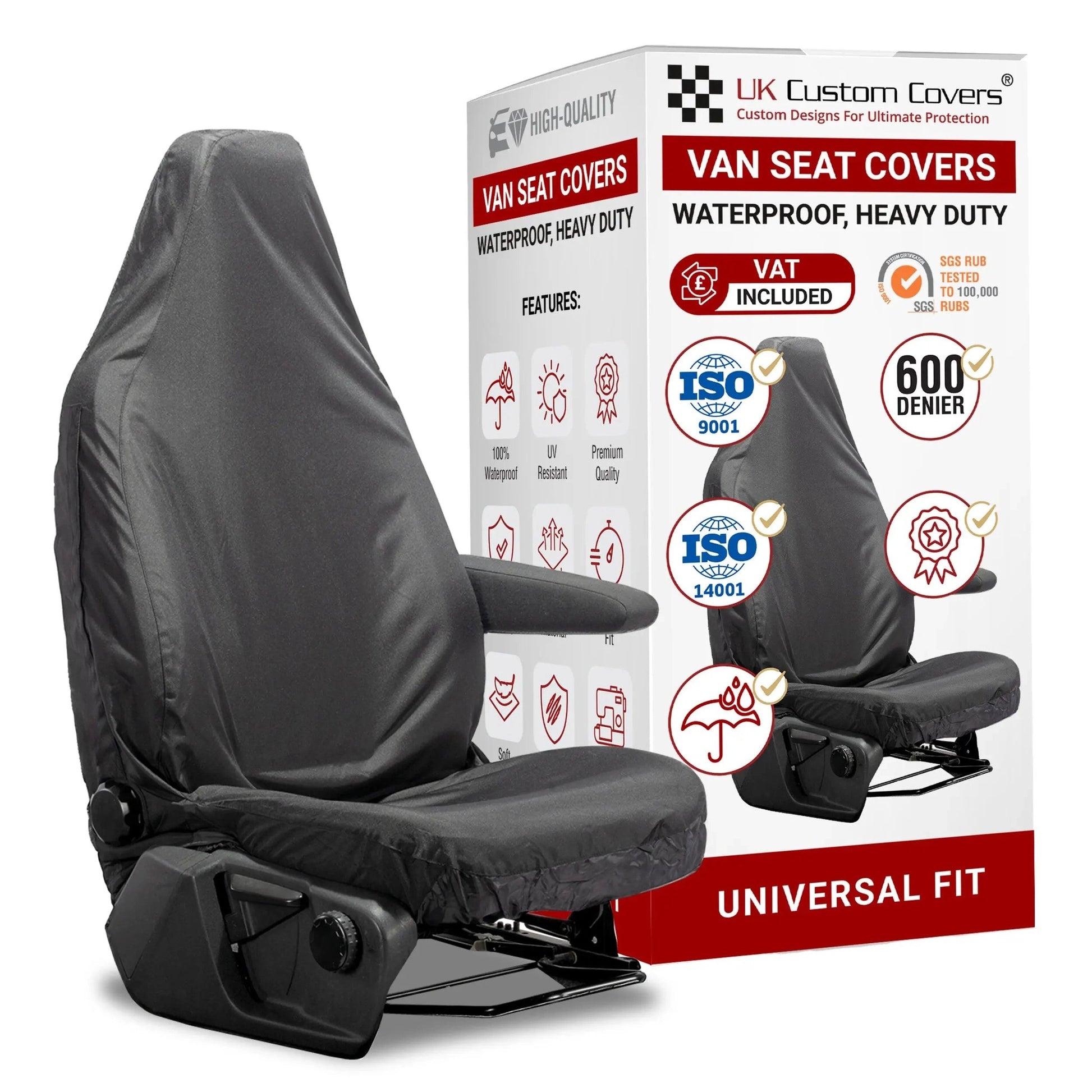UniversalVanSeatCoversWaterproofPU