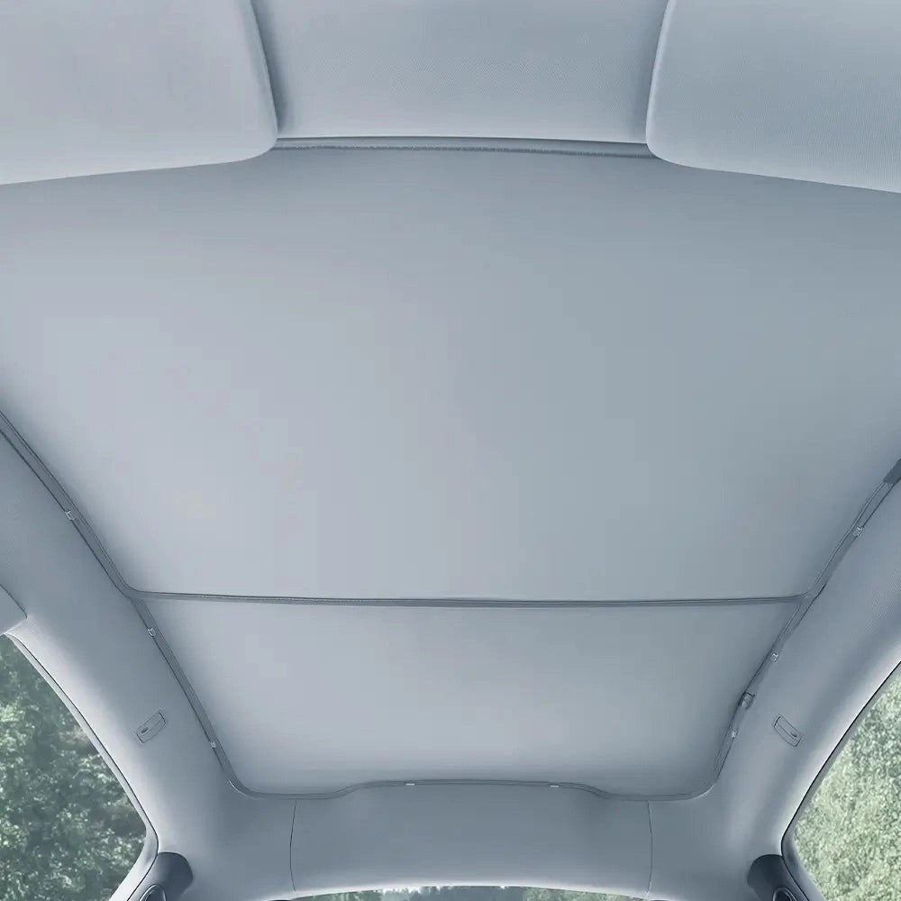 UVHeatInsulationFoldableCarSunshadeforTeslaModelYJuniper